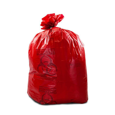 20-30 les sacs d'élimination des déchets de Biohazard de gallon, les déchets 3.2mil peuvent des revêtements