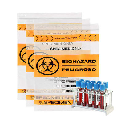 Sac de déchets de Biohazard de polypropylène pour la copie faite sur commande clinique