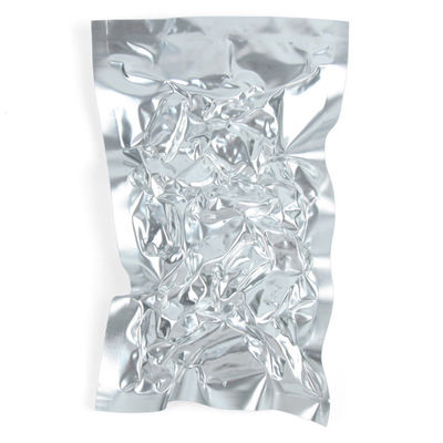Sacs de vide plats de papier d'aluminium, sac congelé d'emballage alimentaire de Mylar avec la larme