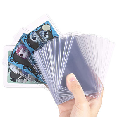 De 20pt 25pt de base-ball de carte protecteurs en plastique épais dur pour Pokemon