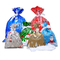 Emballage en plastique de sucrerie de biscuit de sac de cordon d'enfants de Père Noël de Noël