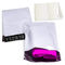 Poly annonces blanches du sac 14,5 en vrac x 19 d'emballage de LDPE poly pour l'habillement/Hoody