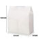 Sacs en papier de fond plat Papier d'emballage de Bopp, sacs de baguette de 12* 32*8.7cm Papier d'emballage