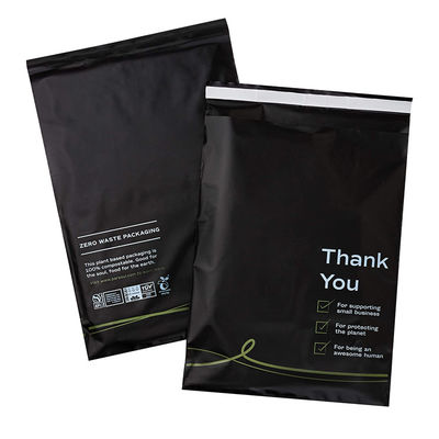 sac de empaquetage biodégradable 100% de PLA 10*13inches compostable