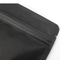 L'emballage zip-lock en plastique de Matte White Black Aluminum Foil met en sac le support