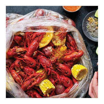 Produits de mer en nylon sur mesure Turquie Cuisinier au four en plastique Cuisinier à la torréfaction Sacs de cuisson au micro-ondes